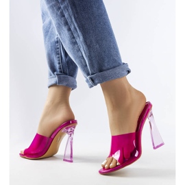 Rosa transparente Slider von Clichy 2