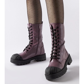 Lila isolierte Cardinale-Arbeiter violett 1