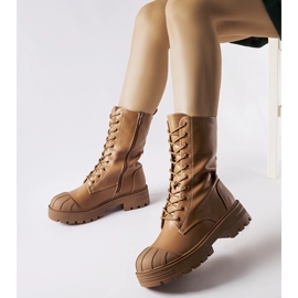 Braune, isolierte Cardinale-Arbeiterjacke für Damen 1