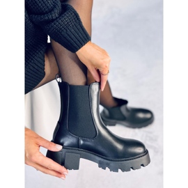 High-Top-Chelsea-Stiefel von Rumer Black schwarz 1