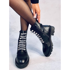 Jansen Schwarze Stiefel 1