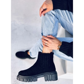 Jodhpur-Stiefel von Leigh Black für Damen schwarz 1