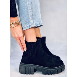 Jodhpur-Stiefel von Leigh Black für Damen schwarz 2