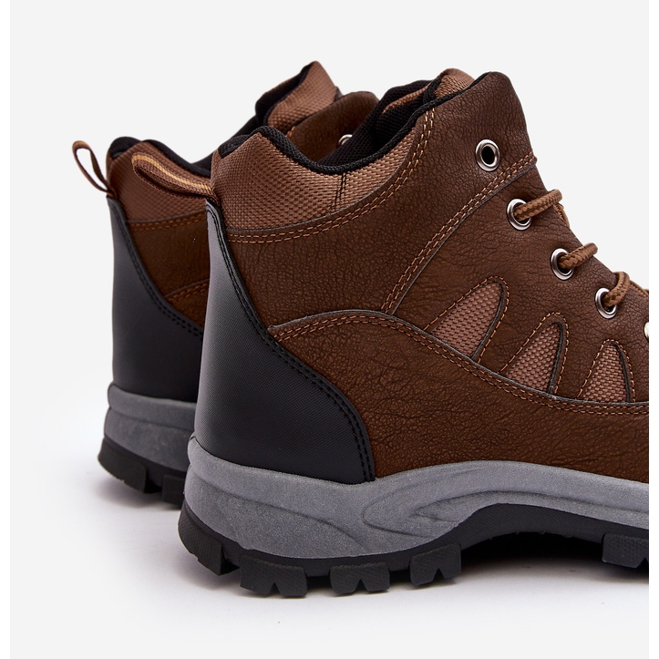 WR1 Klassische Herren-Trekkingschuhe Braun Gometti 2