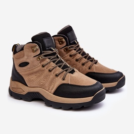 WR1 Herren Trapper Trekkingschuhe Beige Fontanoe 1