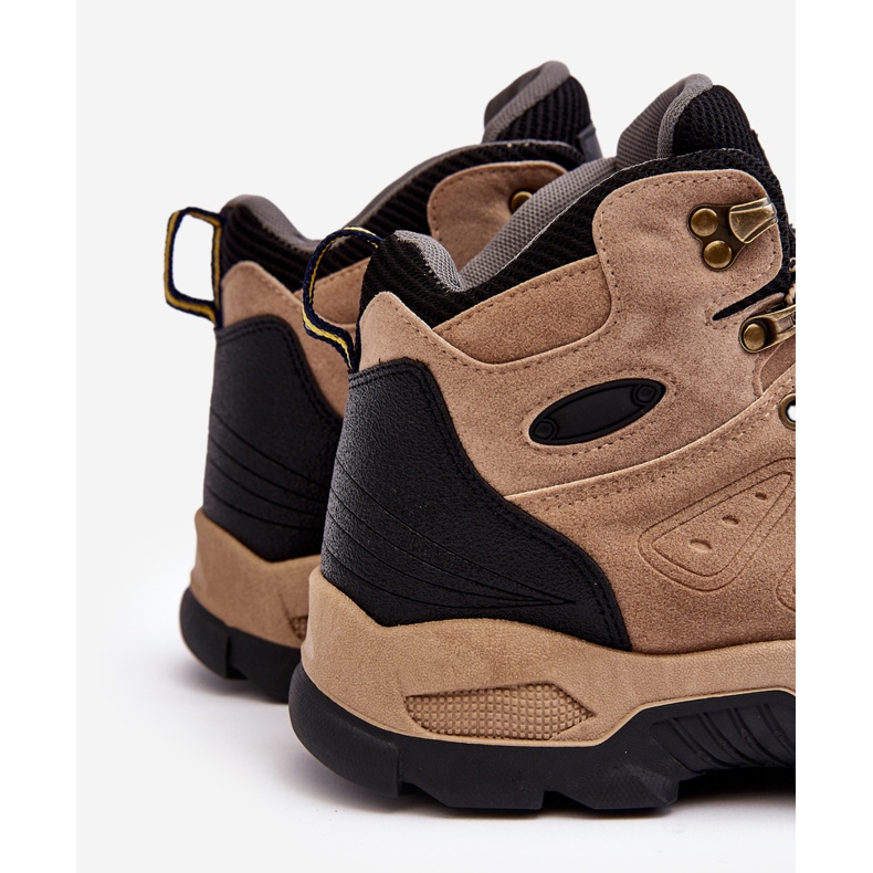 WR1 Herren Trapper Trekkingschuhe Beige Fontanoe 2