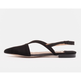 Marco Shoes Sandalen aus Naturleder in schwarzer Farbe 1