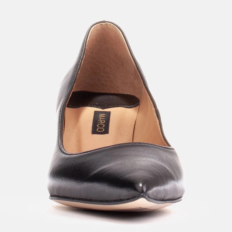 Marco Shoes Elegante Stilettos mit niedrigerem Absatz schwarz 1