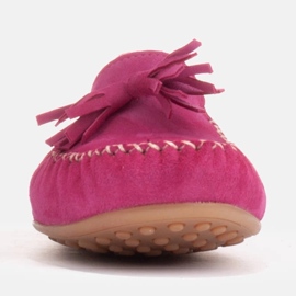 Marco Shoes Lila Wildleder Loafer Ballerina 1979P-770-1 rosa 1