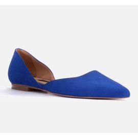 Marco Shoes Ballerinas mit Absatz blau 1