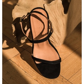 Marco Shoes Hochhackige Sandalen schwarz 2