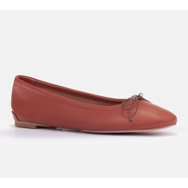 Marco Shoes Passo Ballettschuhe braun 1