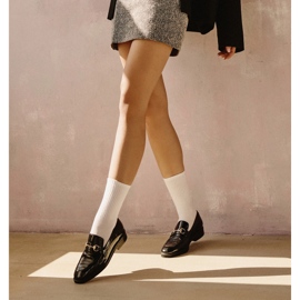 Marco Shoes Polierte Slipper schwarz 1