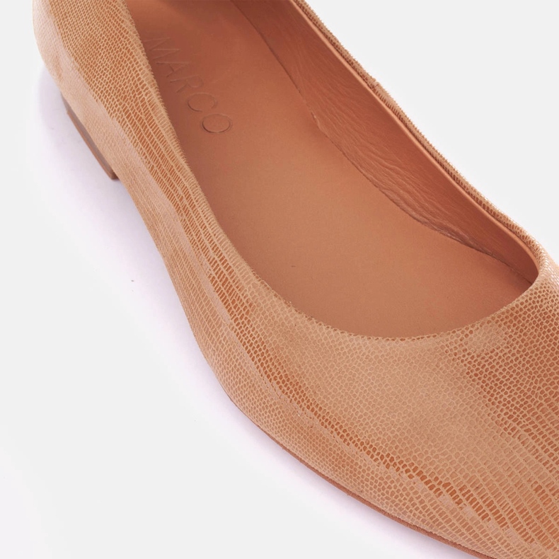 Marco Shoes Leichte Ballerinas braun 1