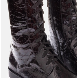 Marco Shoes Klassische Stiefel mit niedrigem Absatz schwarz 6