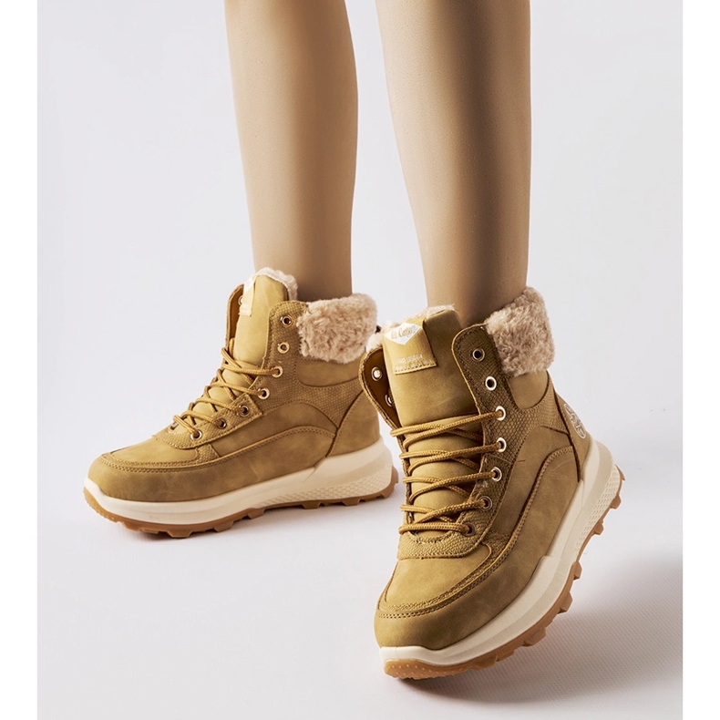 Braune Lee Cooper LCJ-22-44-1361L Stiefel 1