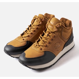 Braune warme Stiefel Lee Cooper LCJ-23-31-3058M 1