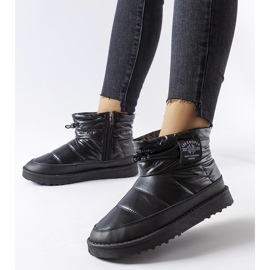 Schwarze Lee Cooper LCJ-23-44-1967L Schneestiefel 1