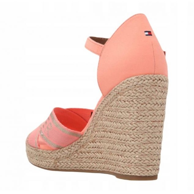 Tommy Hilfiger Tommy Metallic High Wedge Sandal W Schuhe FW0FW04753 orange 1