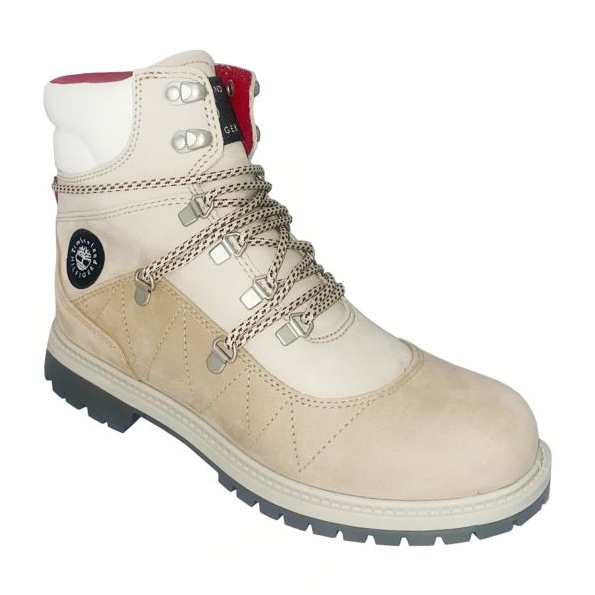 Timberland x Hilfiger Hrtg Ek+ Waterproof Boot Medium Beige Nubuck Schuhe TB0A5T91257 1