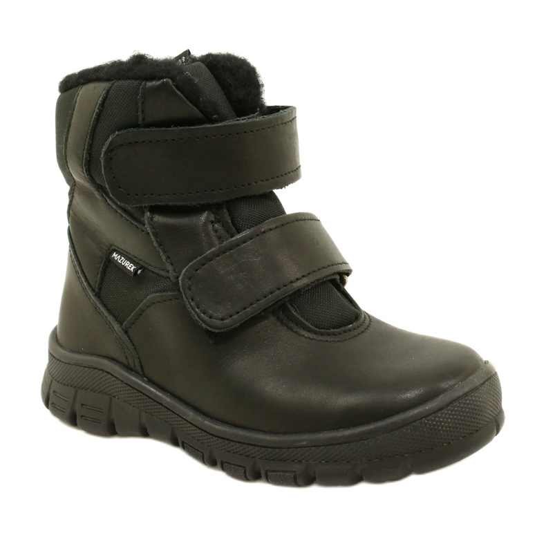 Schneestiefel wasserdichte Stiefel te-por Mazurek 1351 Schwarz 1