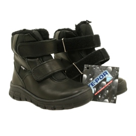 Schneestiefel wasserdichte Stiefel te-por Mazurek 1351 Schwarz 6