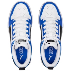 Puma Rebound Layup Lo Sl Jr Schuhe 370490 19 weiß 1