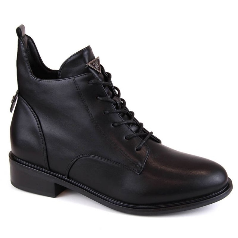 Filippo W PAW479 isolierte Stiefel mit flachem Absatz, schwarz 1