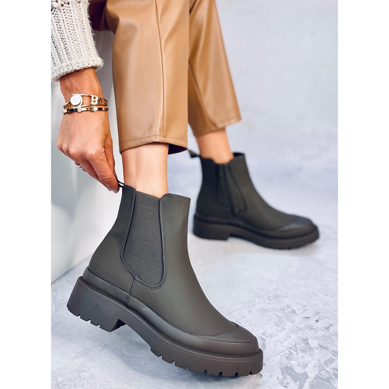 Carey Green Jodhpur-Stiefel grün 2