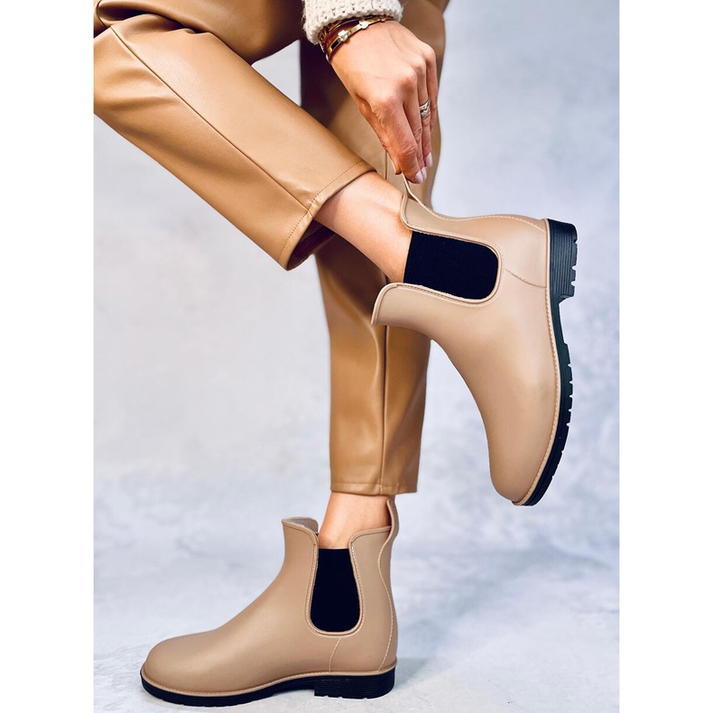 Damen-Galoschen Jodhpur Foxy Khaki beige 1