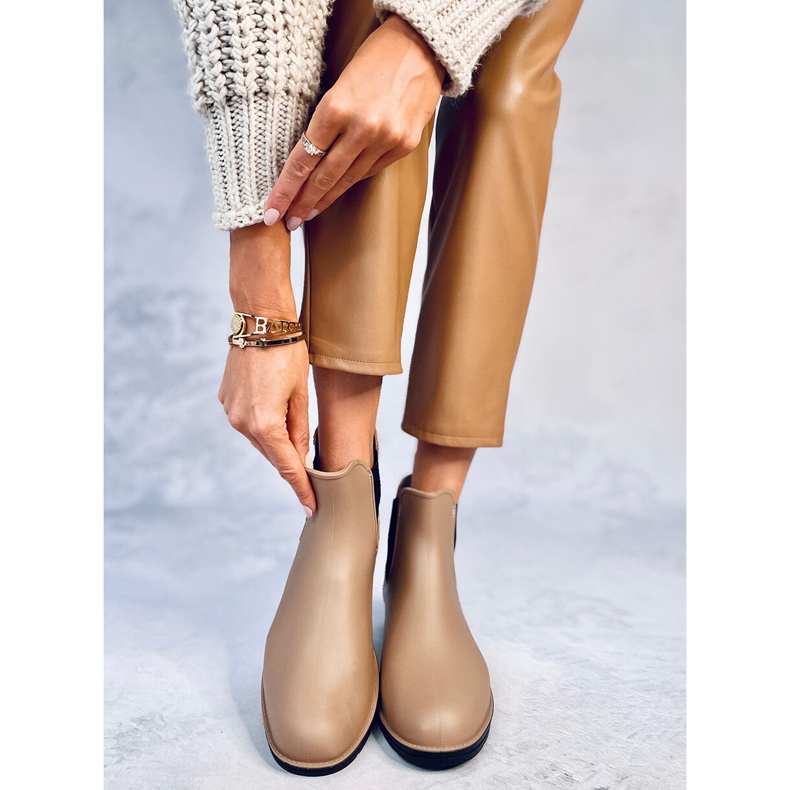 Damen-Galoschen Jodhpur Foxy Khaki beige 2