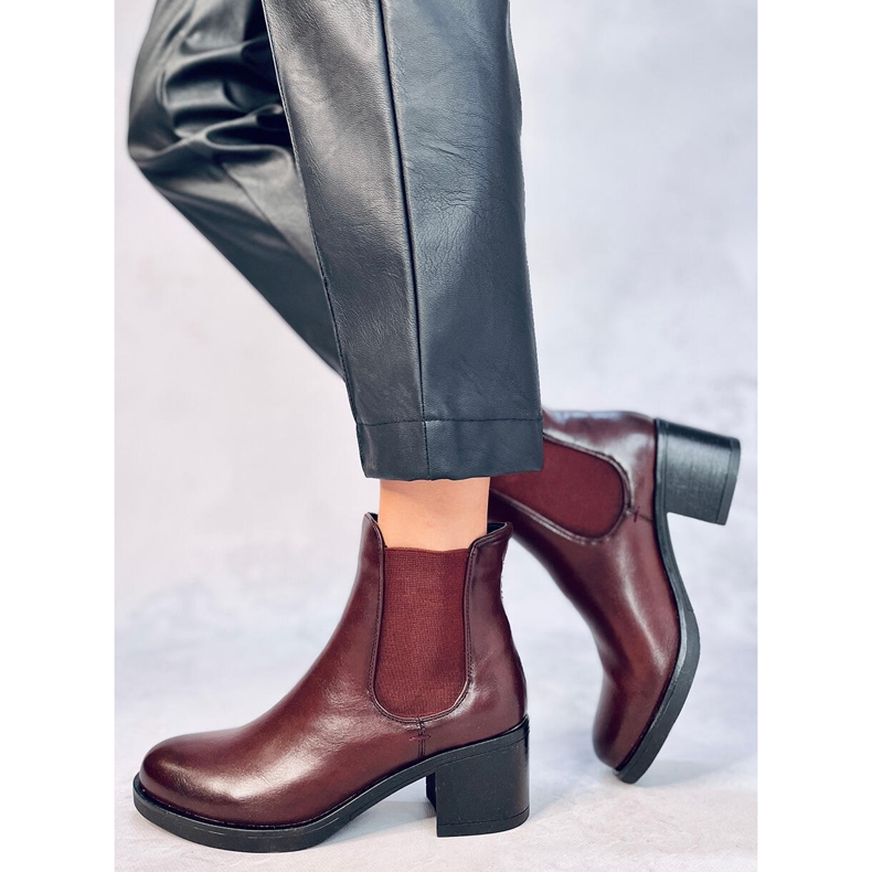 Greta braune Jodhpur-Stiefel 1