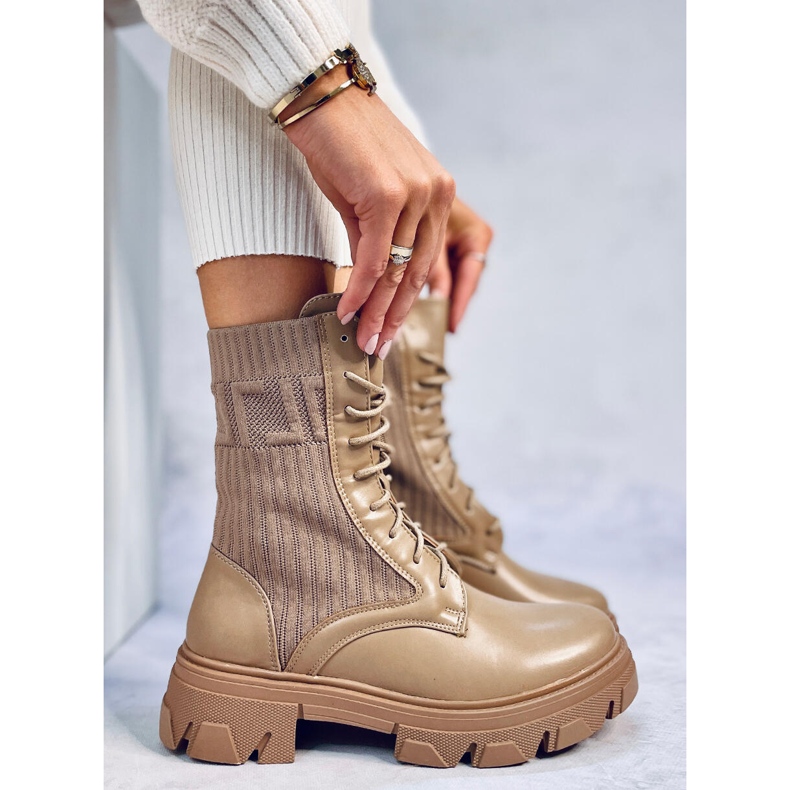 Worker mit Stretch-Obermaterial in Calling Khaki beige 1