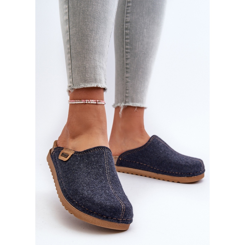 Damen-Hausschuhe Inblu DJ000010 Hausschuhe Marineblau 2