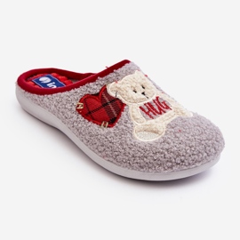 Flip-Flops für Damen mit Teddybär-Motiv Inblu EC000095 Grau 1