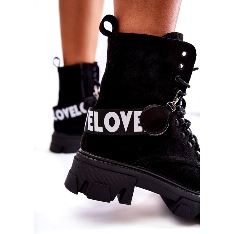 Seastar Hohe Wildlederstiefel mit Isolierung, Schwarz 4