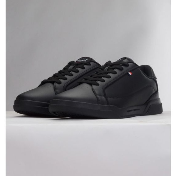 Tommy Hilfiger Lo Cup Lth M Schuhe FM0FM04827BDS schwarz 1