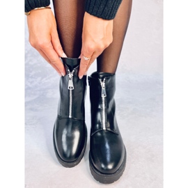 Aslang Schwarze Damenstiefel 1