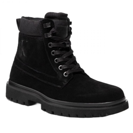Calvin Klein Jeans Lug Mid Laceup Boot Hike YM0YM00270 Schuhe schwarz 1