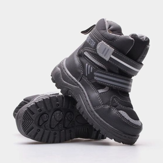 Big Star Jr MM374129 Schneestiefel schwarz 1