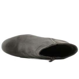 Chelsea Boots Wildleder mit JK25 Grey Steinen grau 2