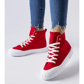 Inna Rote Citta High-Top-Sneaker 1