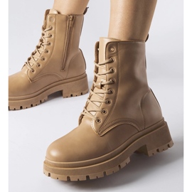 Beige isolierte Chirico-Arbeiterjacke für Damen 1