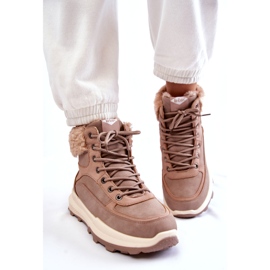 Isolierte Stiefel der Frauen, Lee Cooper LCJ-22-44-1363 Pink rosa 3