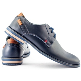 KOMODO Elegante Herrenschuhe 859 marineblau 4