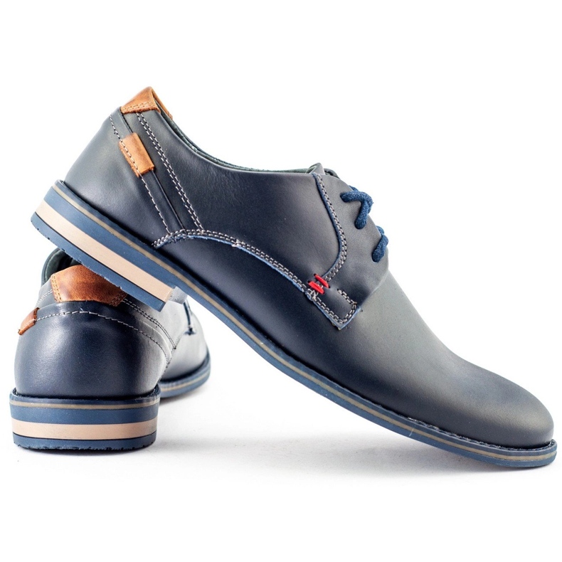 KOMODO Elegante Herrenschuhe 859 marineblau 4