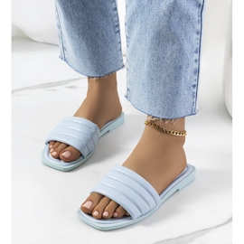 BM Keulen blaue Hausschuhe 1