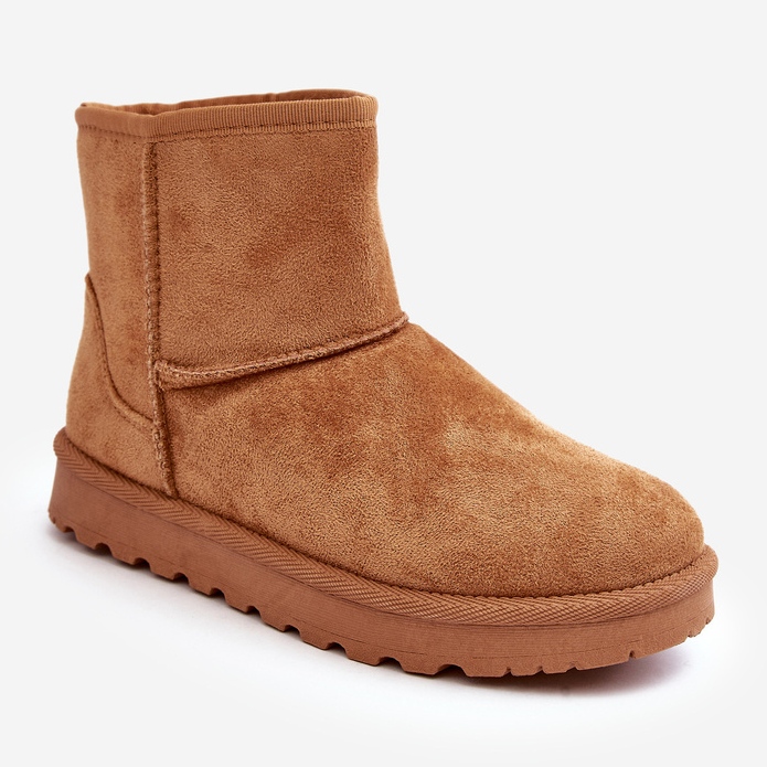 Camel Nanga isolierte Schneestiefel aus Wildleder für Damen braun 1