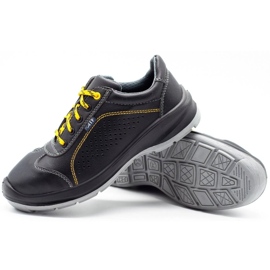 ŁUKPOL Techwork 1128P Herren-Arbeitsschuhe, schwarz 3