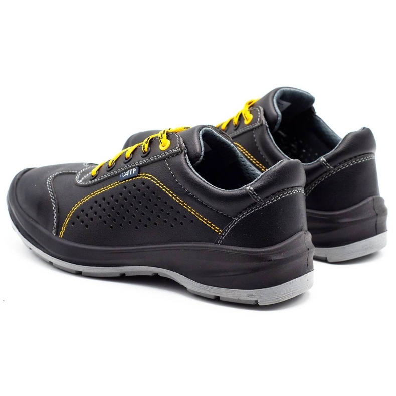 ŁUKPOL Techwork 1128P Herren-Arbeitsschuhe, schwarz 5